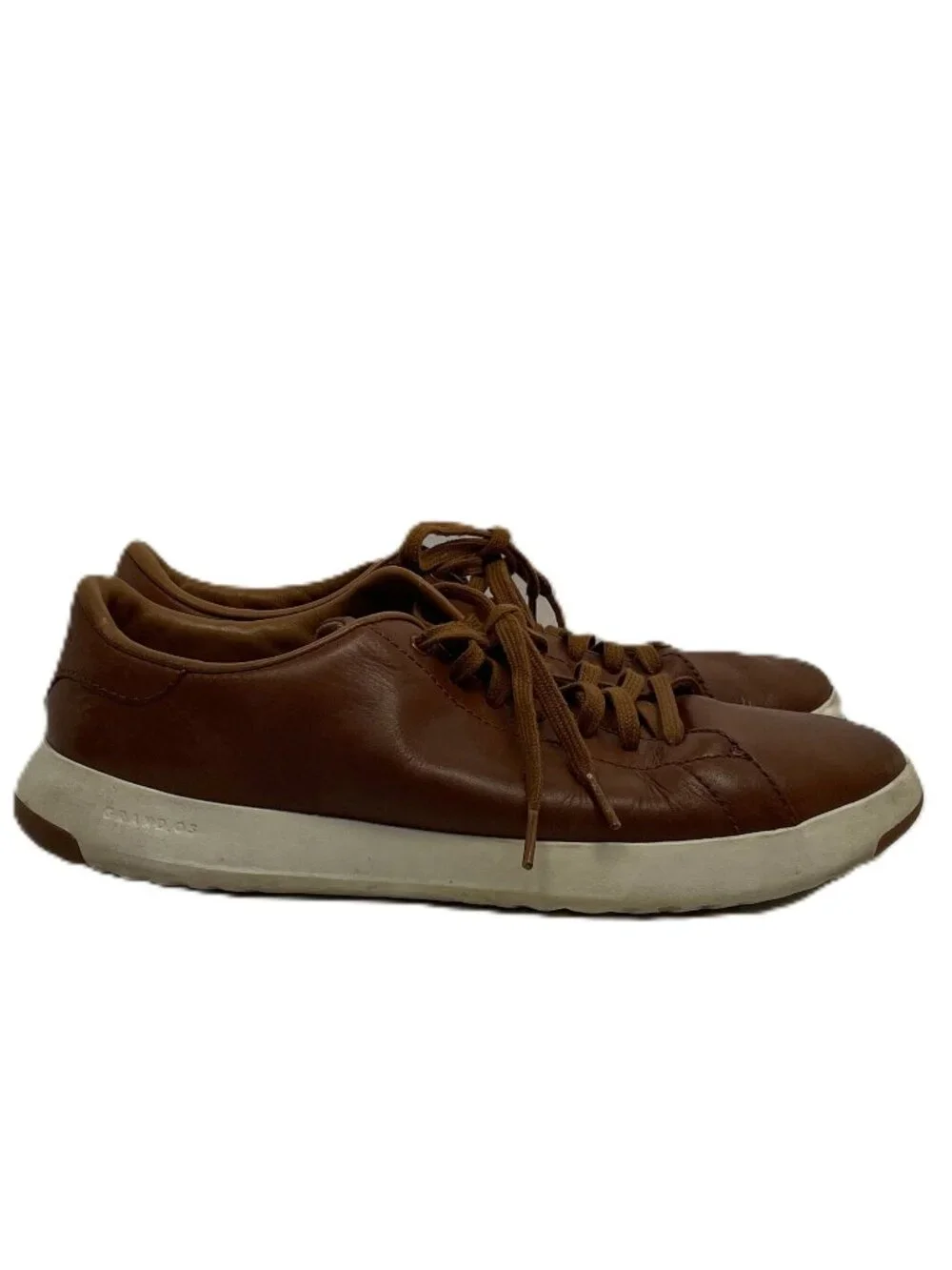 Cole Haan Grandpro Tennis Sneakers Shoes Men’s Size 10 M C22585 Brown Leather